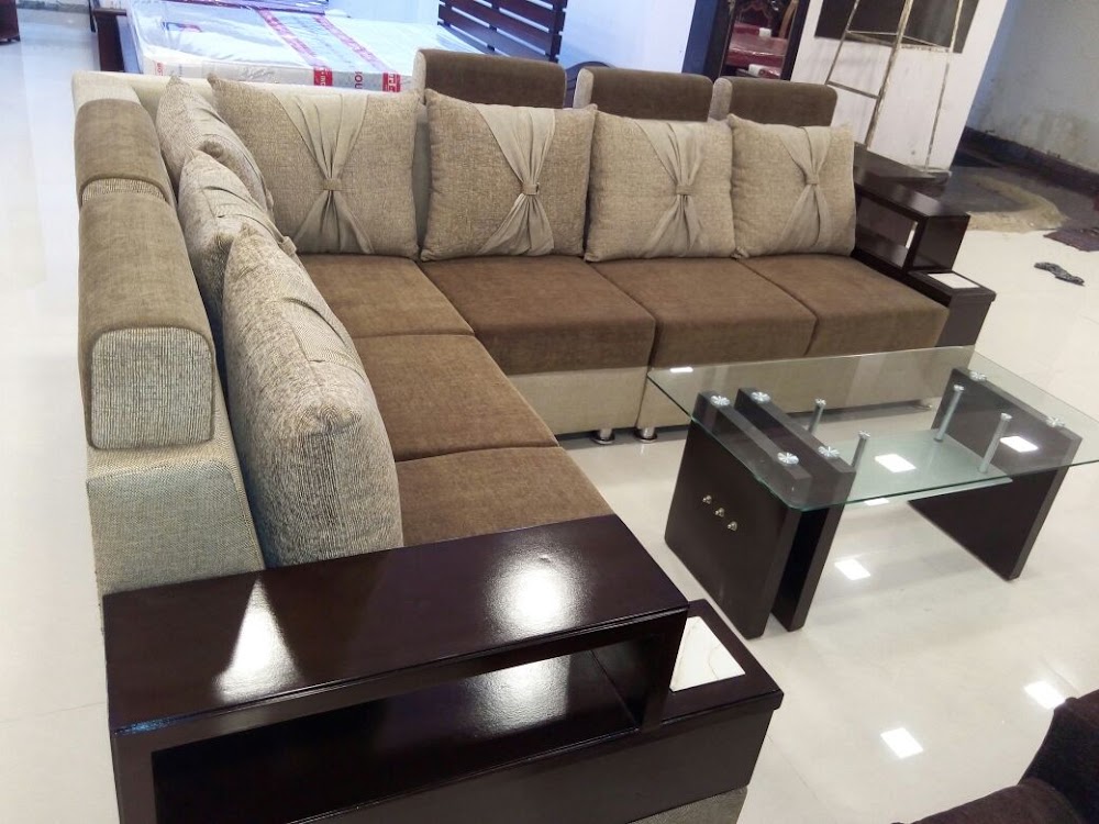 L-Shaped Sectional — Grey Collection